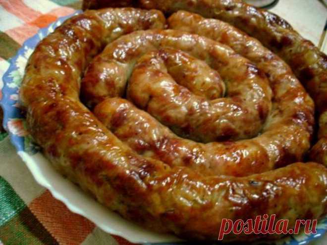 КОЛБАСА ДОМАШНЯЯ, ну очень вкусно!.
