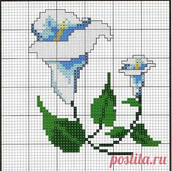 Схемы вышивки / Схемы вышивки крестиком / PassionForum - мастер-классы по рукоделию
