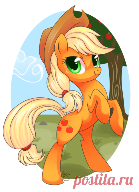 Applejack by IEatedAUnicorn