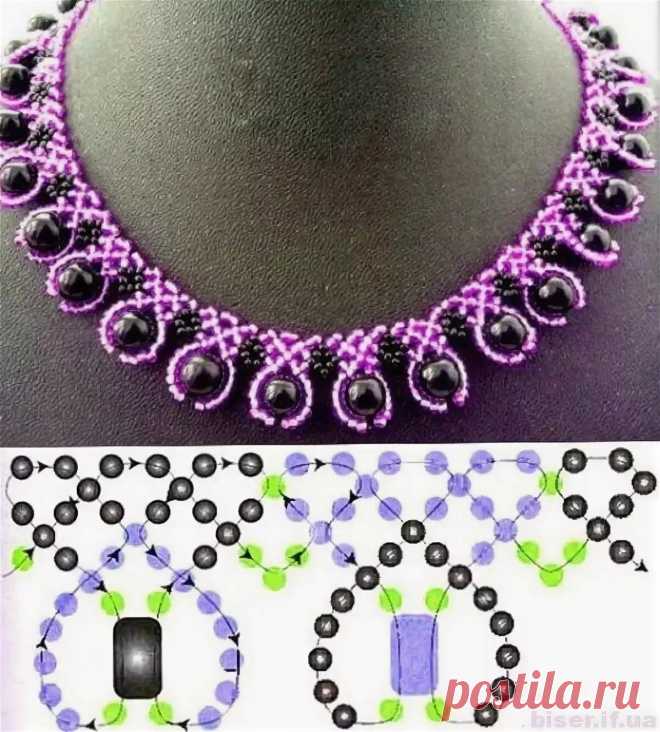 Чарующие колье из бисера и бусин — DIYIdeas