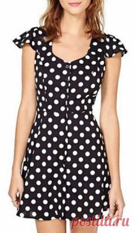 Vestido evasê chemisier manga copinho - DIY - molde, corte e costura - Marlene Mukai