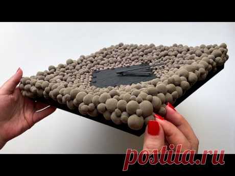 DIY  👉WALL CLOCK from a CARDBOARD BOX | 😻Great wall decor idea