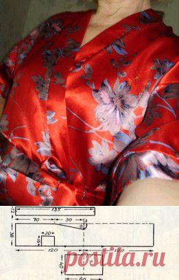 Красивый халат.Просто! | ИЗ СЕМЕЙНОГО СУНДУЧКА | Татьянин блог