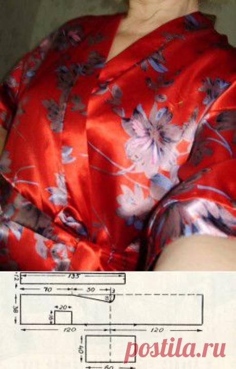 Красивый халат.Просто! | ИЗ СЕМЕЙНОГО СУНДУЧКА | Татьянин блог