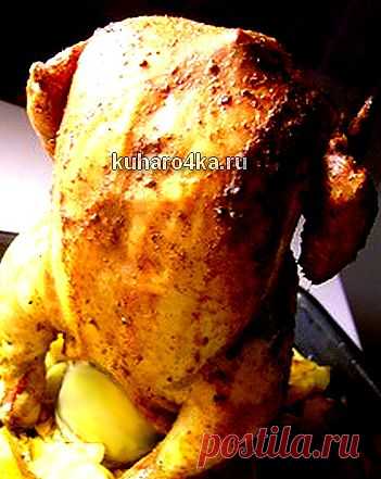 Хозяюшка. Кушать подано! - Курица в полёте