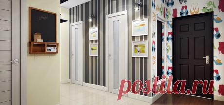 Обои для прихожей и коридора: фото, правила выбора для разных стилей и площадей