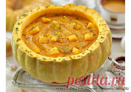 Сеньора Тыква. ...ПРЯНЫЙ СУП-ПЮРЕ ИЗ ТЫКВЫ