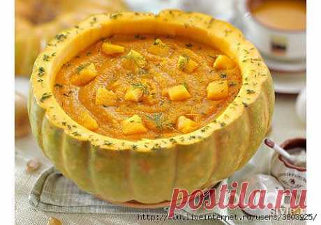 Сеньора Тыква. ...ПРЯНЫЙ СУП-ПЮРЕ ИЗ ТЫКВЫ