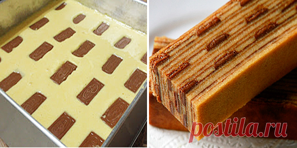 Индонезийский слоистый торт Кек ляпис (Kek lapis) | Хорошая кухня | Яндекс Дзен