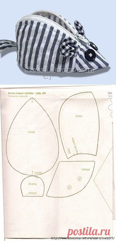Кошелек Мышка.