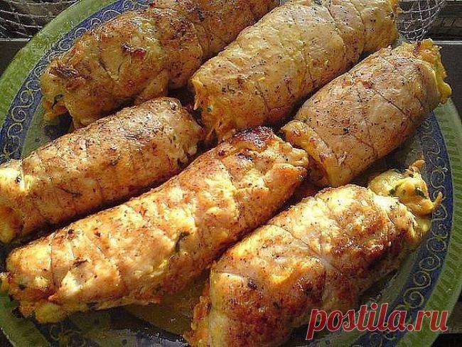 Куриные рулетики "Боярские".