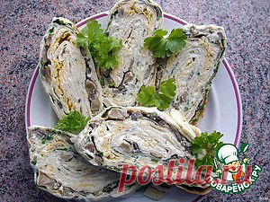 Праздничный рулет