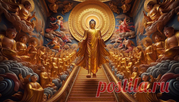 Когда Будда вернулся с небес, он принёс учение о сострадании и карме. Сегодня мы можем вспомнить эти истины и поделиться добром с миром. Пусть каждый день будет шагом к гармонии и просветлению!
Открытки на День нисхождения Будды Шакьямуни из рая 33 божеств. Открытки на Лхабаб Дуйсен.