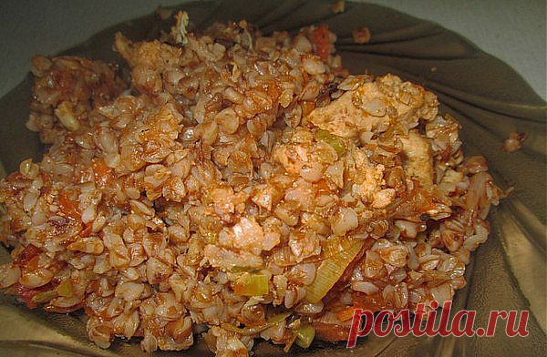 Гречка со свининой в мультиварке по-царски.