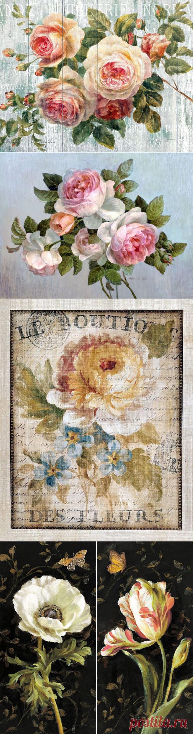 Художница Danhui Nai. Винтажное. Часть 1