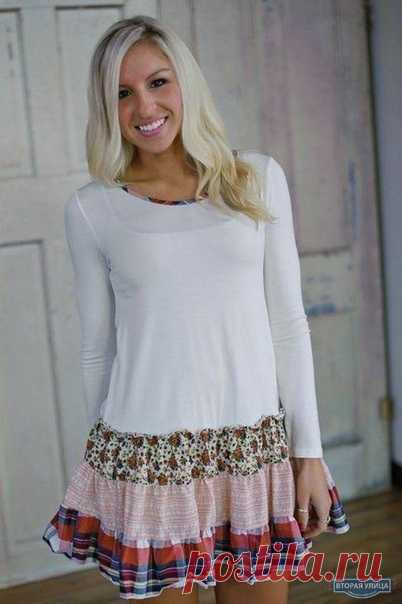 Переделки футболок (подборка)

Переделки футболок в платья и не только:
Читать дальше #diy # #своими_руками #мастер_класс #ВтораяУлица #вдохновение #идея 
http://secondstreet.ru/blog/peredelka_futbolki/perede..