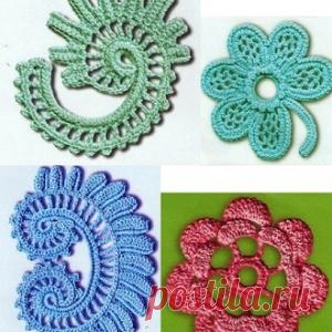 Ирландское вязание узоры схемы