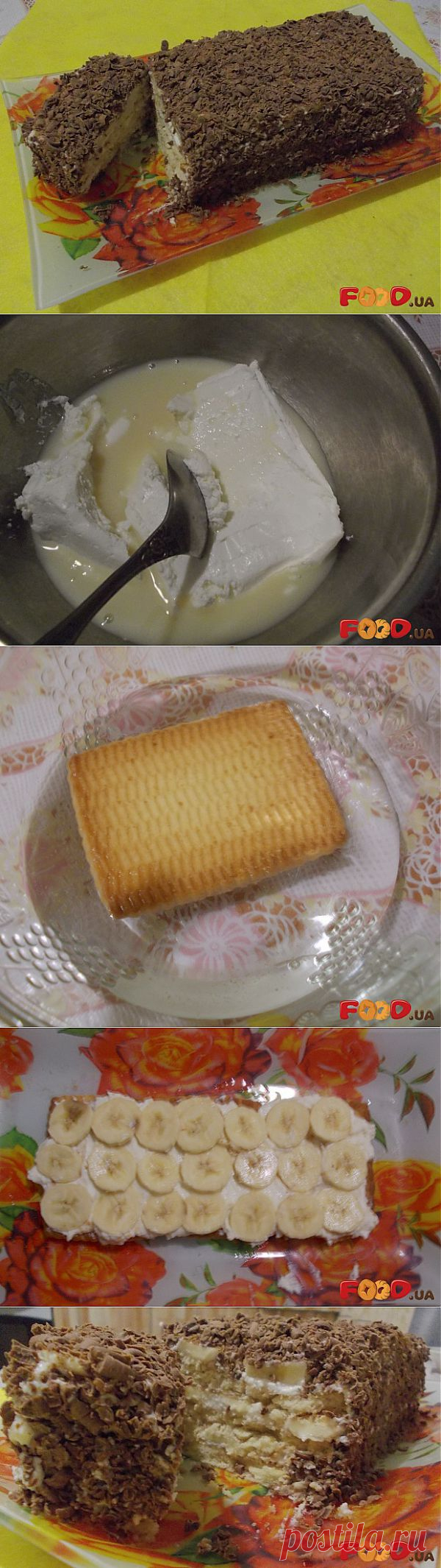 Творожный торт с печеньем | Антонина - Кулинарные рецепты на Food.ua