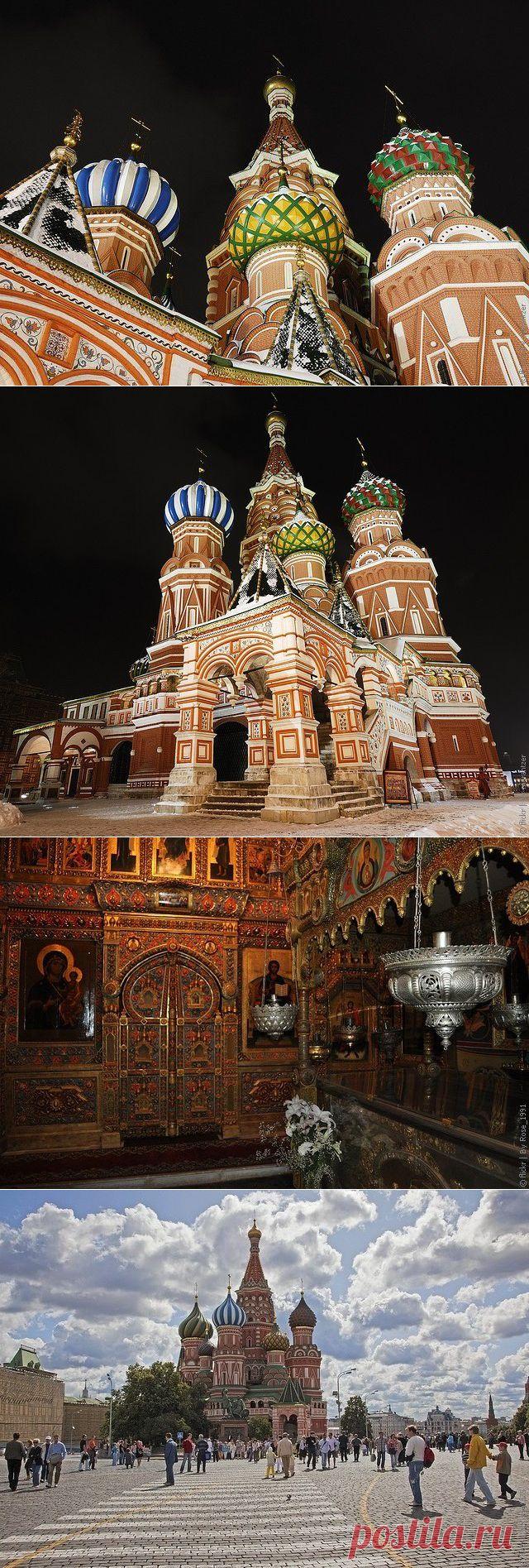 Собор Василия Блаженного в Москве (Покровский собор) - ФОТО.