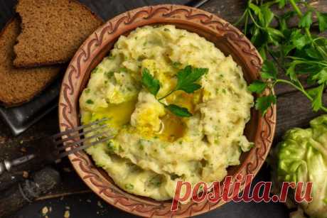 Колканнон — картофельное пюре по-ирландски. Пошаговый рецепт с фото — Ботаничка