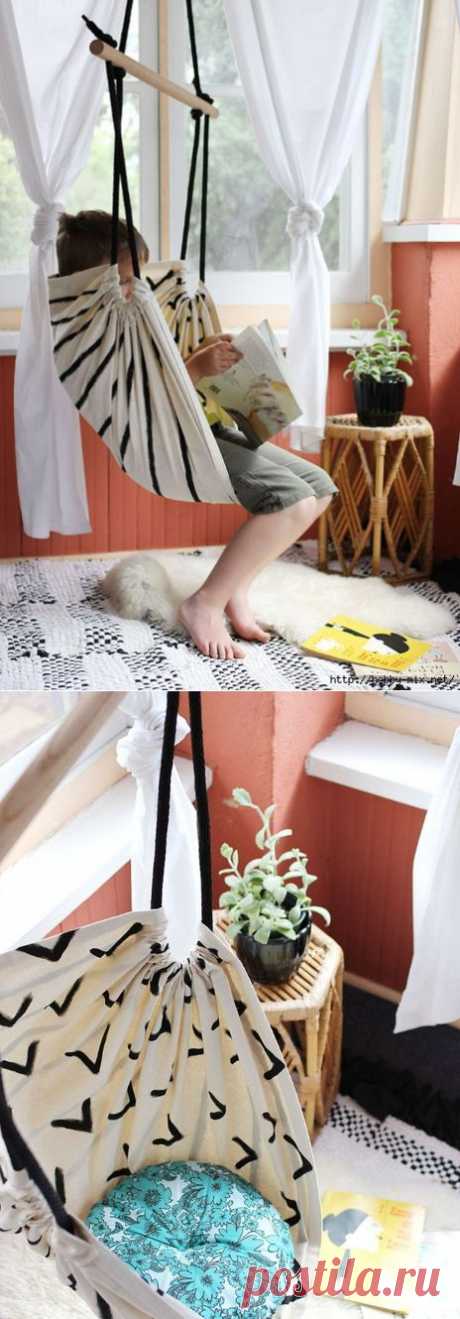 Как сшить кресло-гамак | Креативные идеи