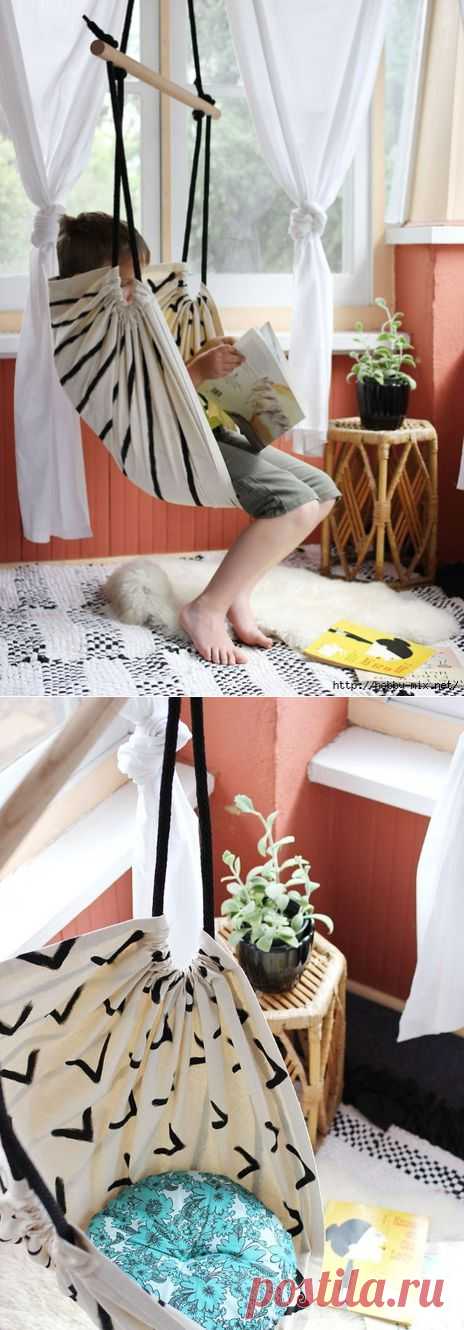 Как сшить кресло-гамак | Креативные идеи