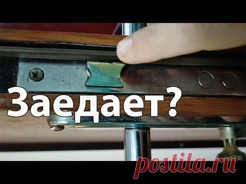 Если заедает дверь при закрывании