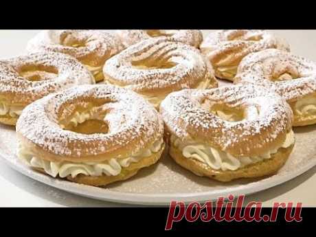 КРЕМ ТВОРОЖНЫЙ  на масле.Пирожные заварные кольца /Cottage cheese cream