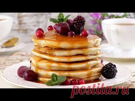 🥞Очень пышные и вкусные панкейки! Американские блинчики на молоке! Идеальный завтрак для всей семьи!