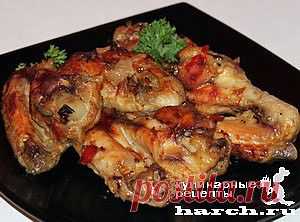 КУРИНЫЕ КРЫЛЫШКИ В ЧЕСНОЧНО-ЛУКОВОМ СОУСЕ
