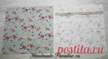 Как сшить наволочку на молнии для подушки - Handmade-Paradise