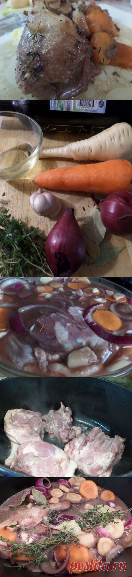 Рецепт на выходные: Утка, тушёная с корнеплодами