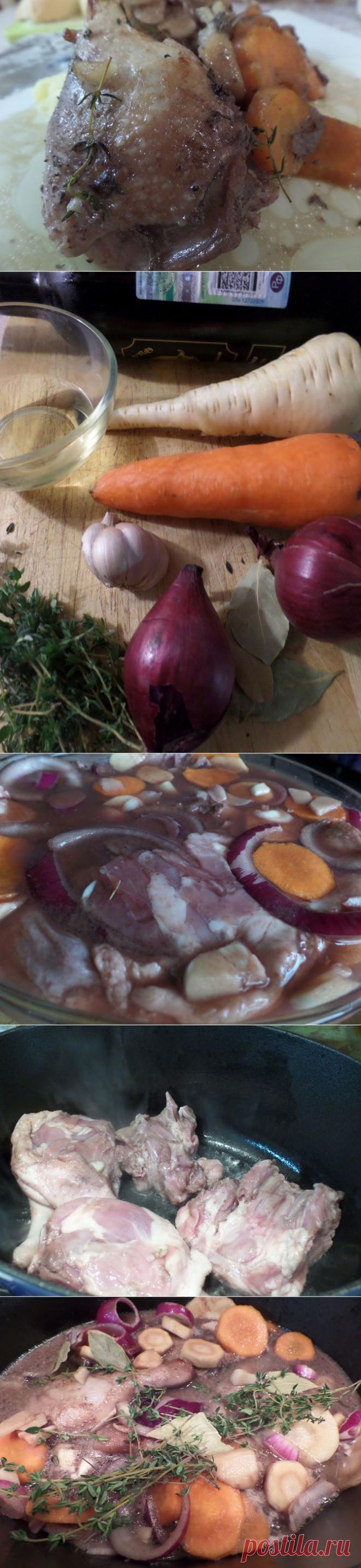 Рецепт на выходные: Утка, тушёная с корнеплодами