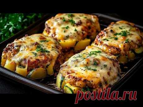 Никто не знает этого рецепта кабачков, который сводит всех с ума! Вкусно, просто!
