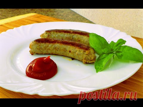 Колбаски для гриля и жарки своими руками. Сочные и очень вкусные, вкуснее магазинных!