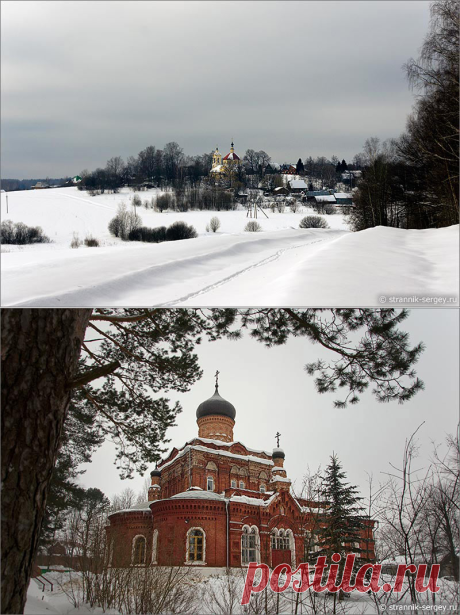 Россия, храмы, зимний день