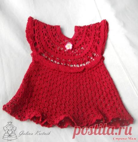 Платье-туника «Упрямая вишня» | Handmade24