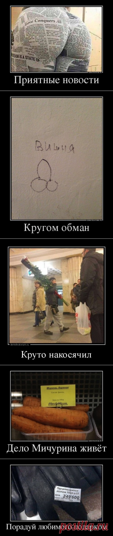 Ещё одна порция демотиваторов (13 шт)