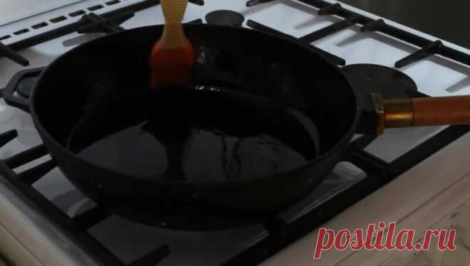 Бабушкин метод: чтобы к сковородке больше ничего не прилипало