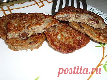Драники с грибами | Рецепты моей мамы