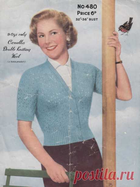 vintage knitting pattern PDF ladies dolman cardigan sized 32 to 36 inch bust double knitting wool This is a PDF file containing the pattern to knit this gorgeous cardigan.    It is knit with DK yarn and fits 32 to 36 inch bust.    The pattern will be available for instant download upon receipt of payment.    Thanks for looking and happy knitting