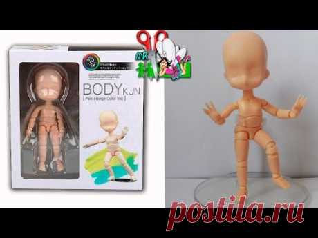 ОБИТСУ (Obitsu) / BODY KUN/КУКЛА ДЛЯ ООАК ЧИБИ АНИМЕ/ Muza Rukodeliya 🌺