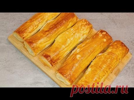 СЛОЙКИ С замороженным ШПИНАТОМ И СЫРОМ ИЗ ТЕСТА ФИЛО!