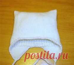 Шапочка "снежок"