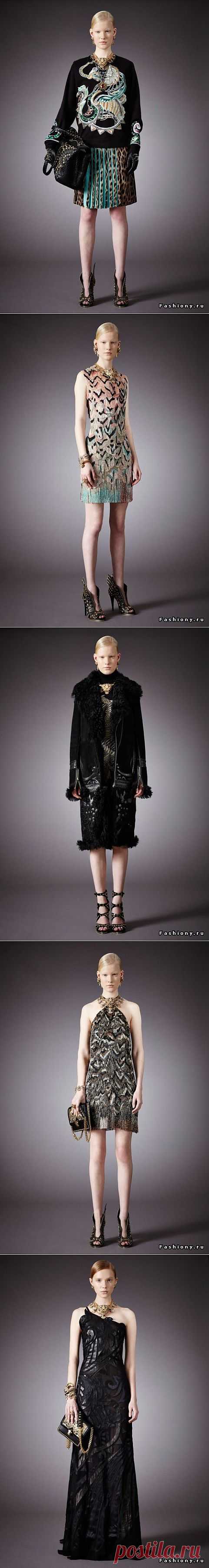 (+1) тема - Roberto Cavalli pre-fall 2014 | Мода