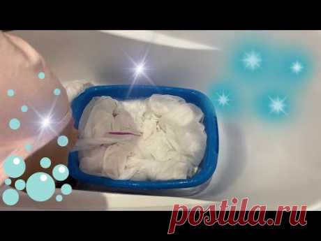 Тюль отбеливаю старинным способом. Очень эффективно и просто. Кондиционер для белья творит чудеса.