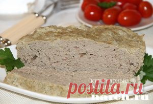Запеченный  паштет по-купечески | Харч.ру - рецепты для любителей вкусно поесть