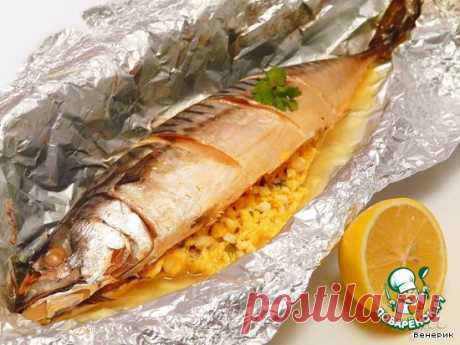 Скумбрия, запеченная в фольге Кулинарный рецепт