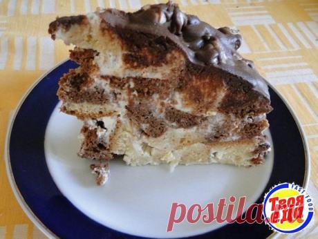 Лохматый сметанный торт - Кулинарные рецепты Лохматый сметанный торт - Кулинарные рецепты