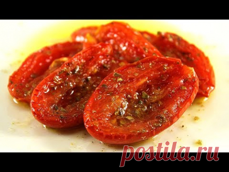 Вяленые Помидоры /Томаты Конфи /Быстрый Метод /Pomodori Confit